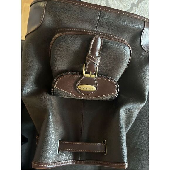 Liz Claiborne leather brown backpack - Picture 9 of 9